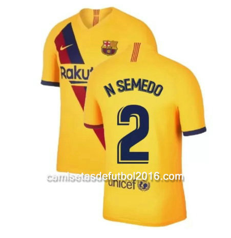 camiseta futbol n semedo Barcelona 2020 segunda equipacion