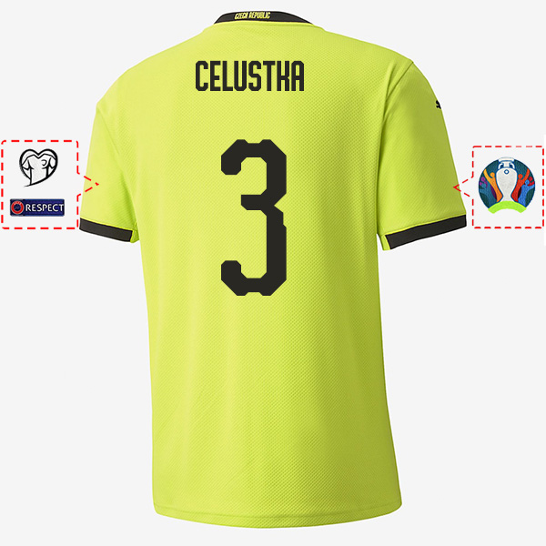 camiseta segunda equipacion ondrej celustka Czech Republic 2021