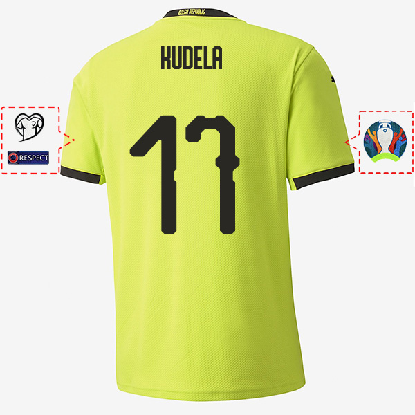 camiseta segunda equipacion ondrej kudela Czech Republic 2021