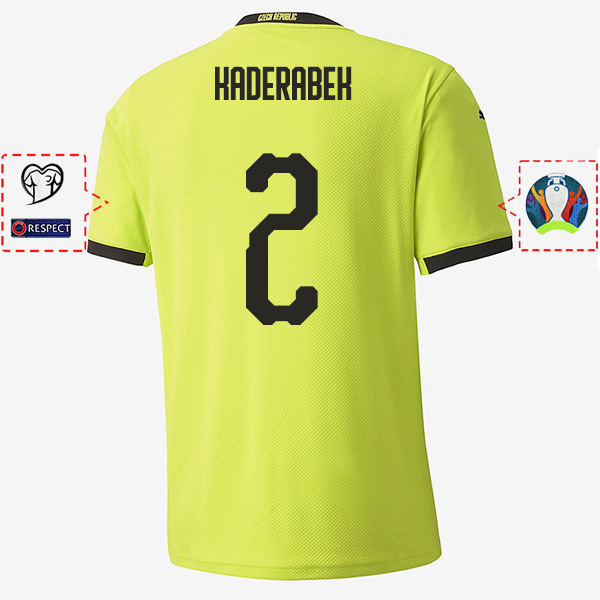 camiseta segunda equipacion pavel kaderabek Czech Republic 2021