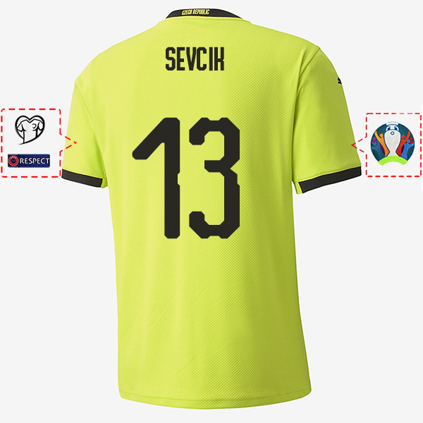 camiseta segunda equipacion petr sevcik Czech Republic 2021