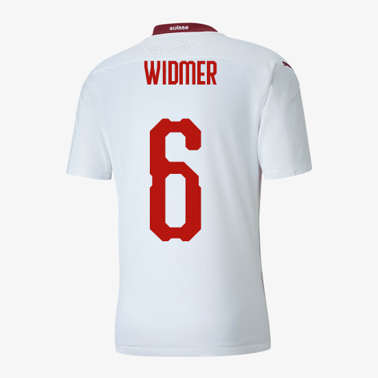camiseta segunda equipacion silvan widmer Suiza 2020-21