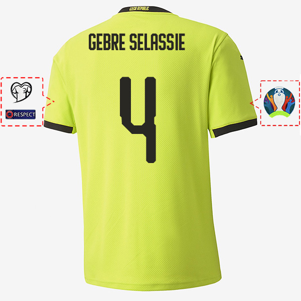 camiseta segunda equipacion theodor gebre selassie Czech Republic 2021