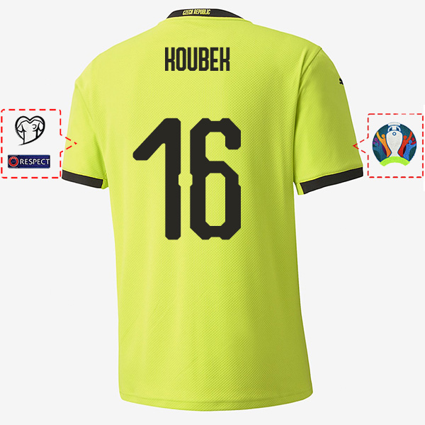 camiseta segunda equipacion tomas koubek Czech Republic 2021