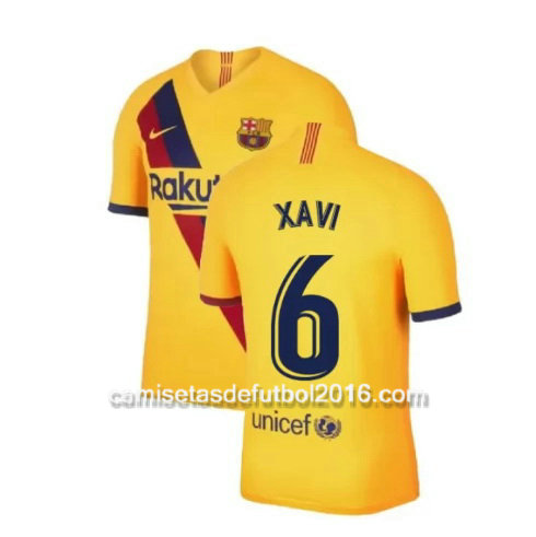 camiseta futbol xavi Barcelona 2020 segunda equipacion