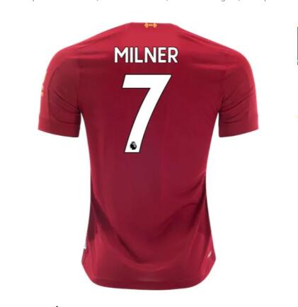 camiseta primera equipacion James Milner Liverpool 2020