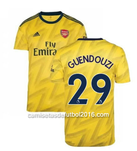 camiseta guendouzi segunda equipacion Arsenal 2020