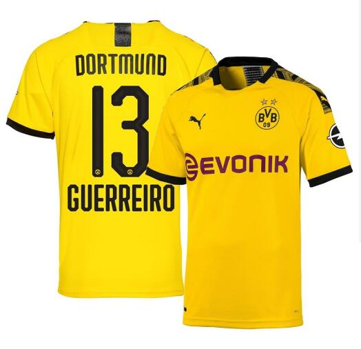 camiseta guereiro Dortmund primera equipacion 2020