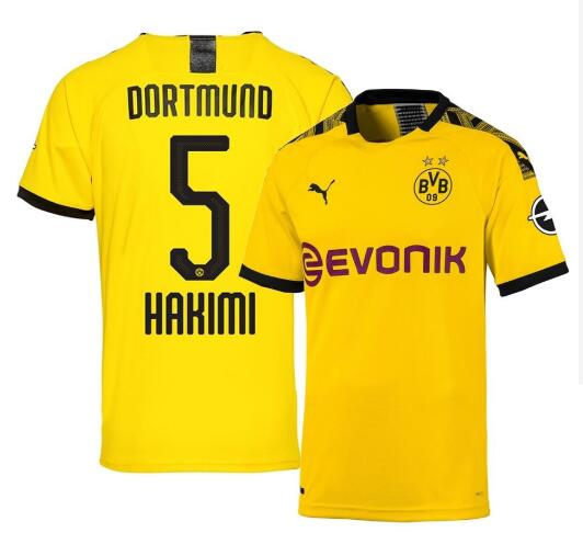 camiseta hakimi Dortmund primera equipacion 2020
