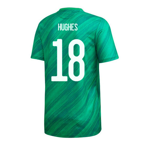 camiseta hughes 18 primera equipacion Irlanda Del Norte 2020-2021