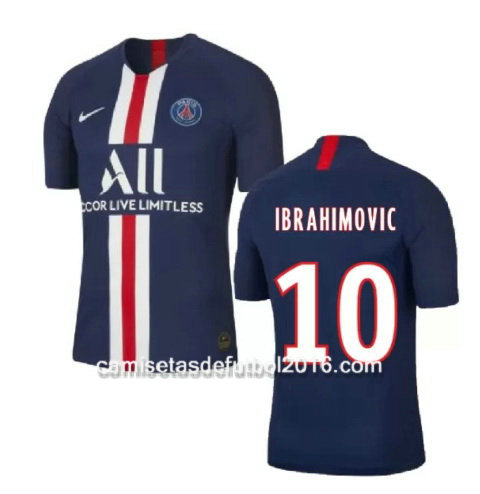 camiseta ibrahimovic primera equipacion PSG 2020