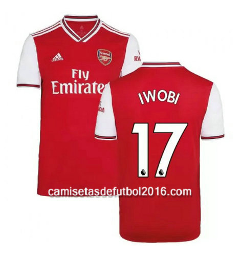 camiseta iwobi primera equipacion Arsenal 2020