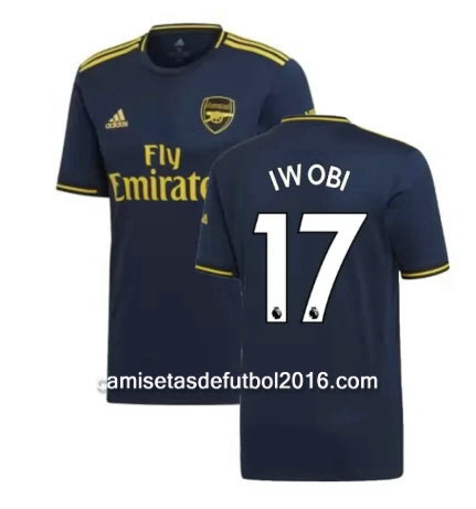 camiseta iwobi tercera equipacion Arsenal 2020