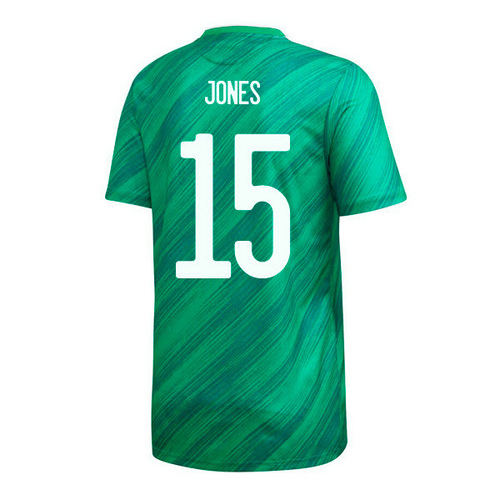 camiseta jones 15 primera equipacion Irlanda Del Norte 2020-2021