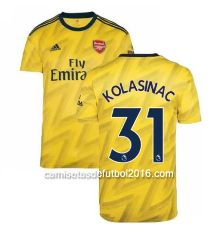 camiseta kolasinac segunda equipacion Arsenal 2020