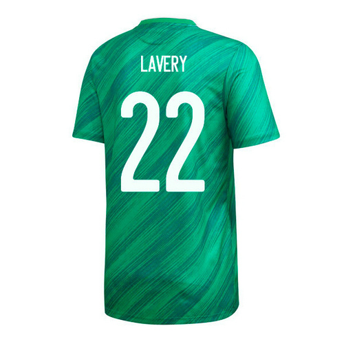 camiseta lavery 22 primera equipacion Irlanda Del Norte 2020-2021