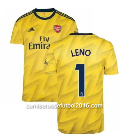 camiseta leno segunda equipacion Arsenal 2020