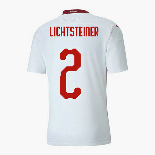 camiseta lichtsteiner 2 segunda equipacion Serbia 2020-2021
