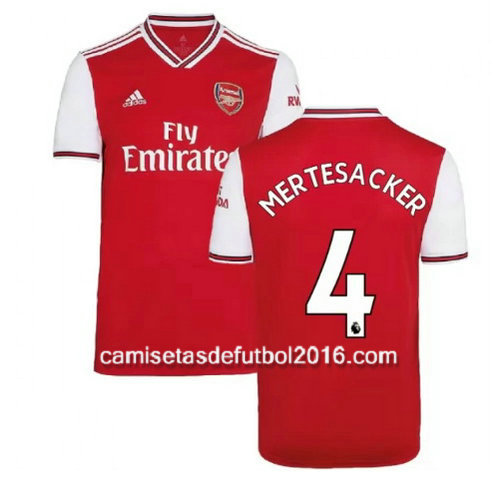 camiseta mertesacker primera equipacion Arsenal 2020
