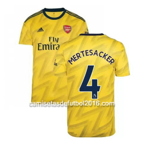 camiseta mertesacker segunda equipacion Arsenal 2020