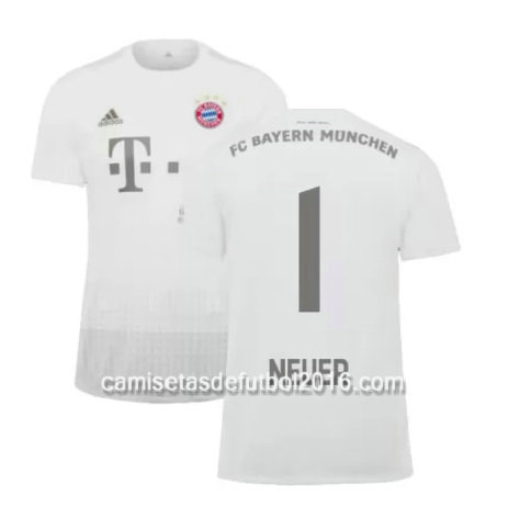 camiseta neuer bayern munich 2020 segunda equipacion