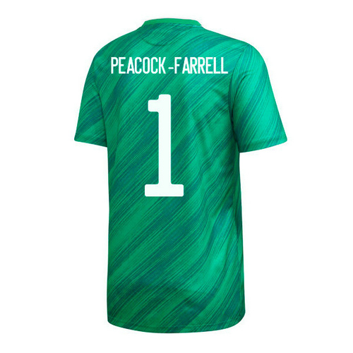 camiseta peacock farrell 1 primera equipacion Irlanda Del Norte 2020-2021