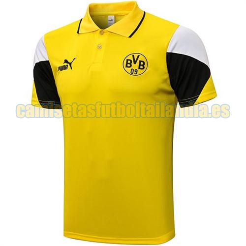 camiseta polo amarillo borussia dortmund 2021-2022