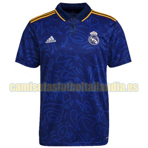 camiseta polo azul real madrid 2021-2022