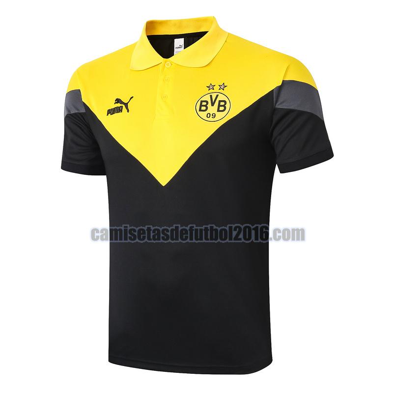 camiseta polo borussia dortmund 2020-2021 amarillo