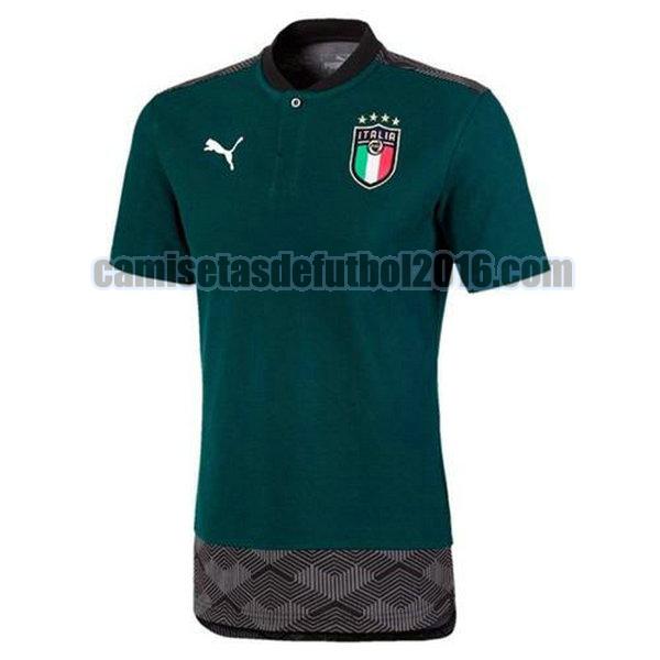 camiseta polo italia 2020-2021 verde