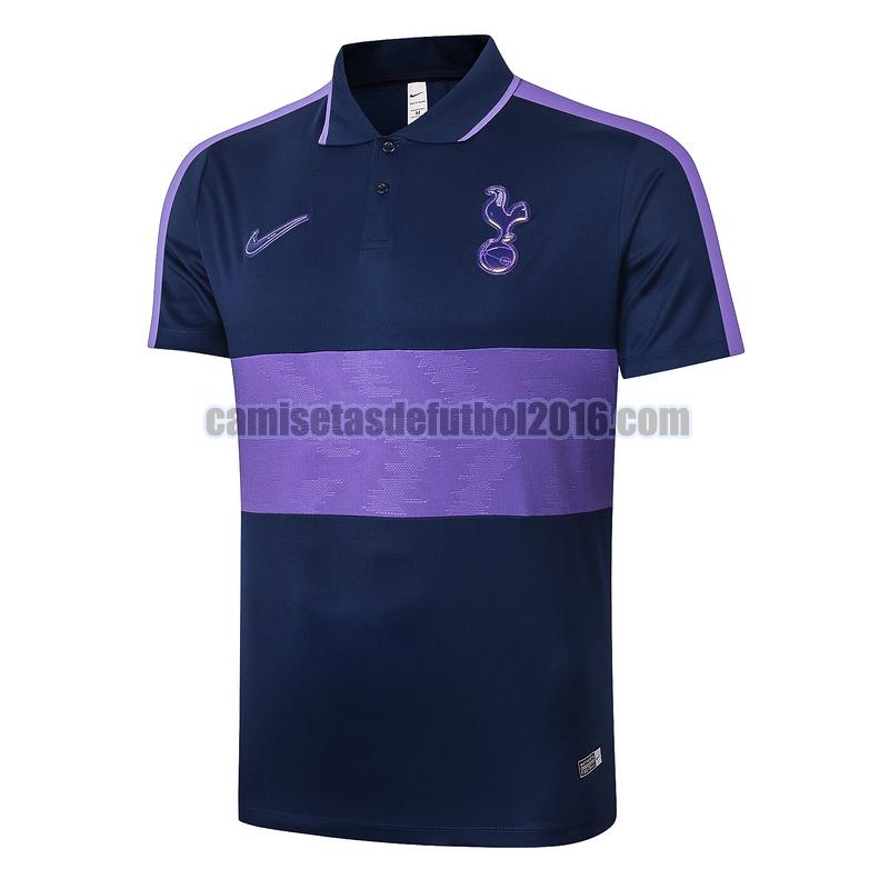 camiseta polo tottenham hotspur 2020-2021 violeta