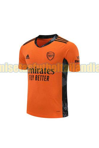 camiseta portero arsenal 2020-2021 naranja