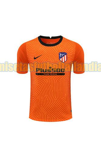 camiseta portero atletico madrid 2020-2021 naranja