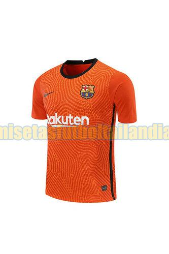 camiseta portero barcelona 2020-2021 naranja