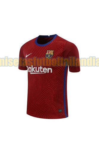 camiseta portero barcelona 2020-2021 rojo