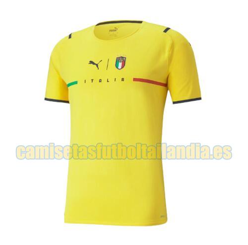 camiseta portero giallo italia 2021-2022