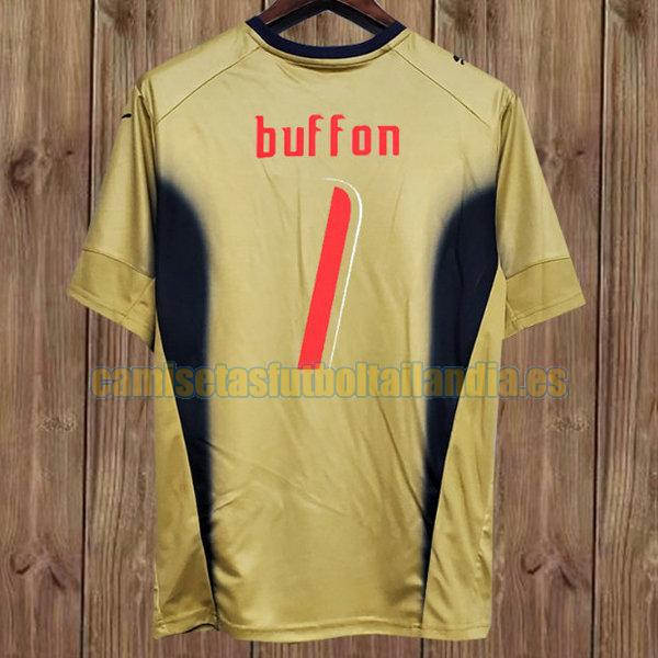 camiseta portero italia 2006 amarillo buffon 1