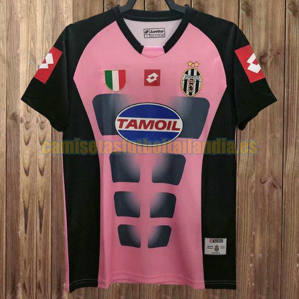 camiseta portero juventus 2002-2003 rosa