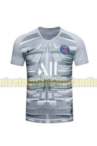 camiseta portero paris saint germain 2020-2021 gris