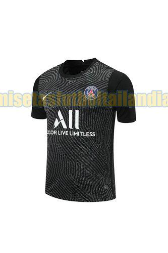 camiseta portero paris saint germain 2020-2021 negro