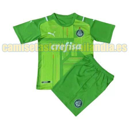 camiseta portero vert palmeiras 2021-2022 niño