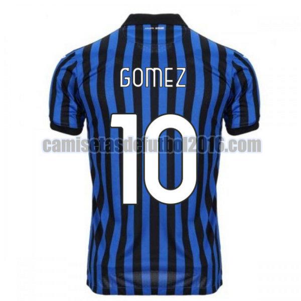 camiseta priemra atalanta 2020-2021 gomez 10