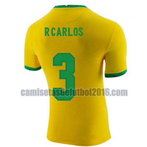 camiseta priemra brasil 2020-2021 r.carlos 3