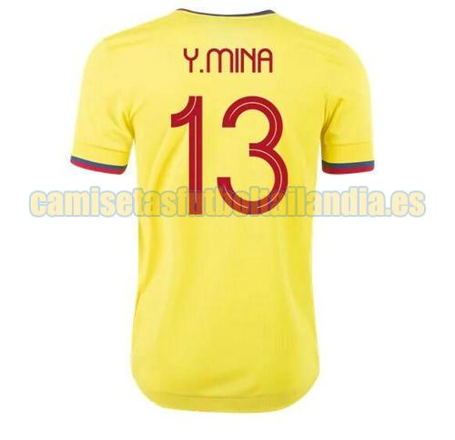 camiseta priemra colombia 2021-2022 yerry mina 13