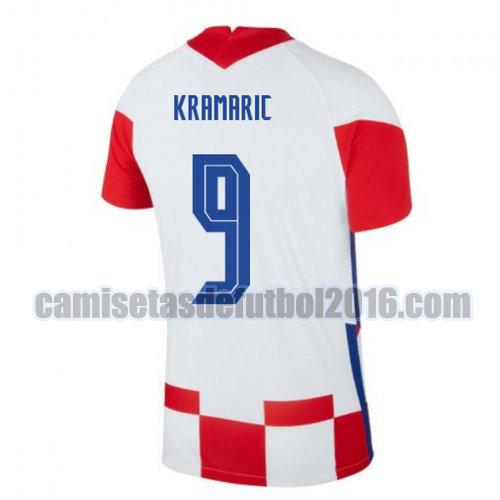 camiseta priemra croacia 2020-2021 kramaric 9