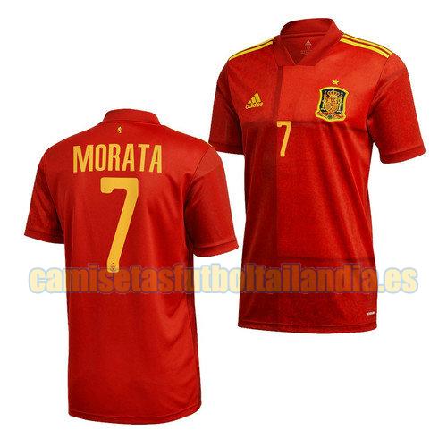 camiseta priemra espana 2022 alvaro morata 7