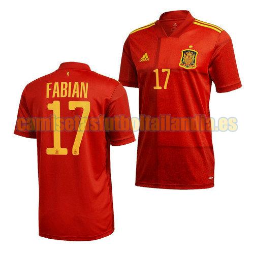 camiseta priemra espana 2022 fabian 17