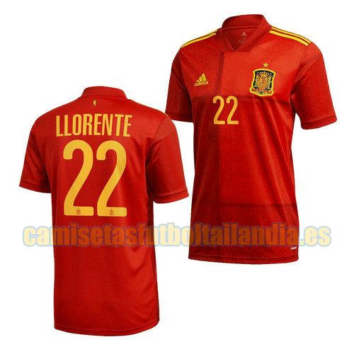 camiseta priemra espana 2022 marcos llorente 22
