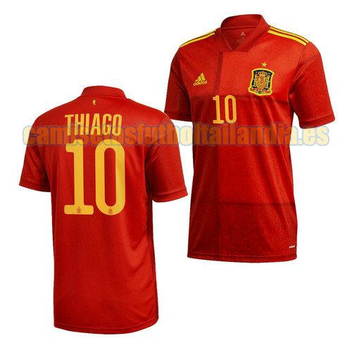 camiseta priemra espana 2022 thiago 10