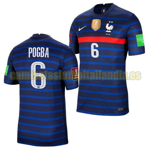 camiseta priemra francia 2022 paul pogba 6